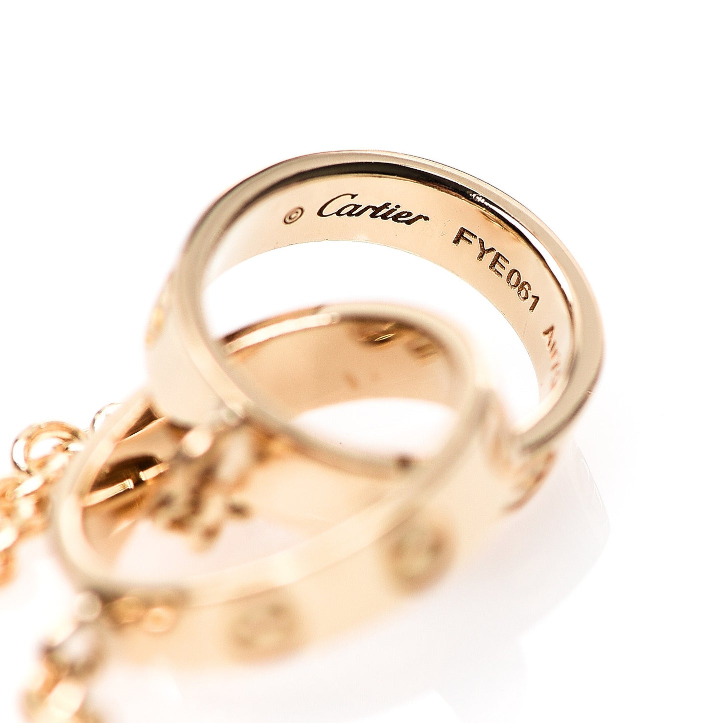 18K Yellow Gold Interlocking LOVE Bracelet