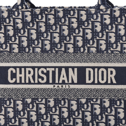 Christian Dior Oblique Medium Book Tote Blue Multicolor 10 of 10