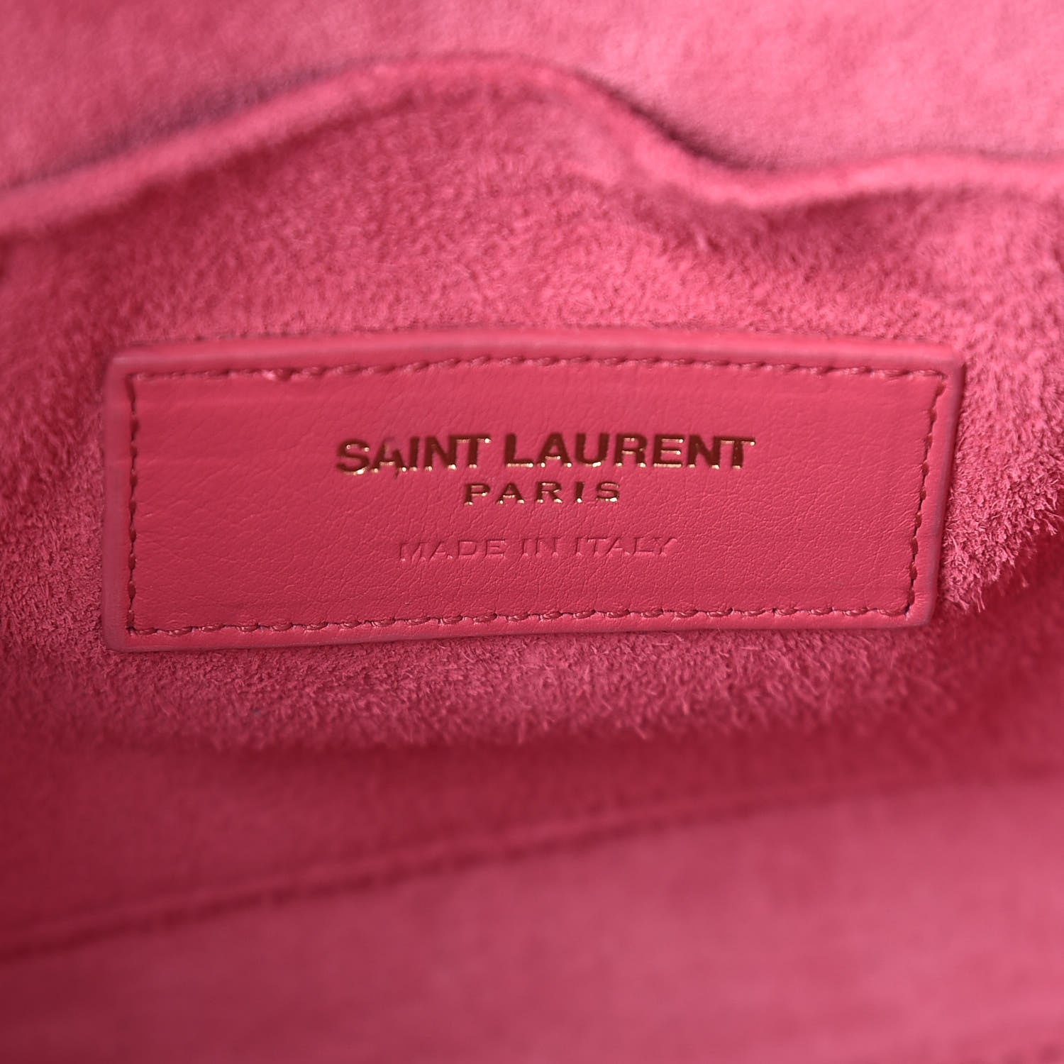 Saint Laurent Calfskin Nano Sac De Jour Lipstick Fuchsia 6 of 11