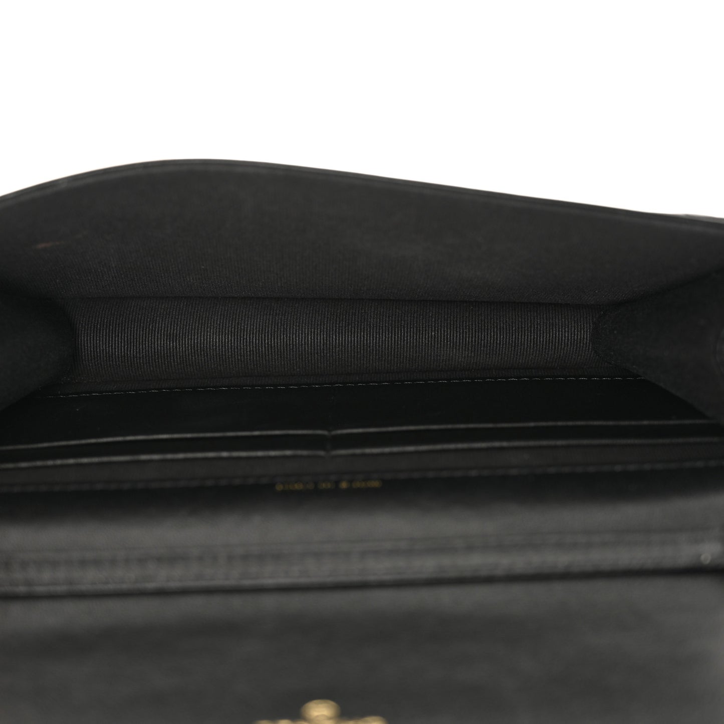 Lambskin Quilted Braided Clutch On Chain Black