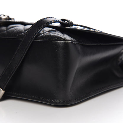 Chanel Studded Calfskin Lambskin Paris Dallas Flap Black 13 of 15