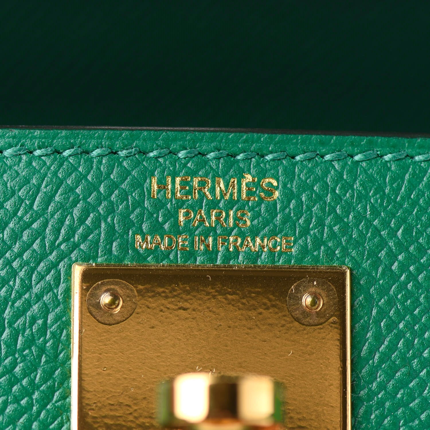 Hermes Epsom Kelly Sellier 28 Vert Vertigo 21 of 38