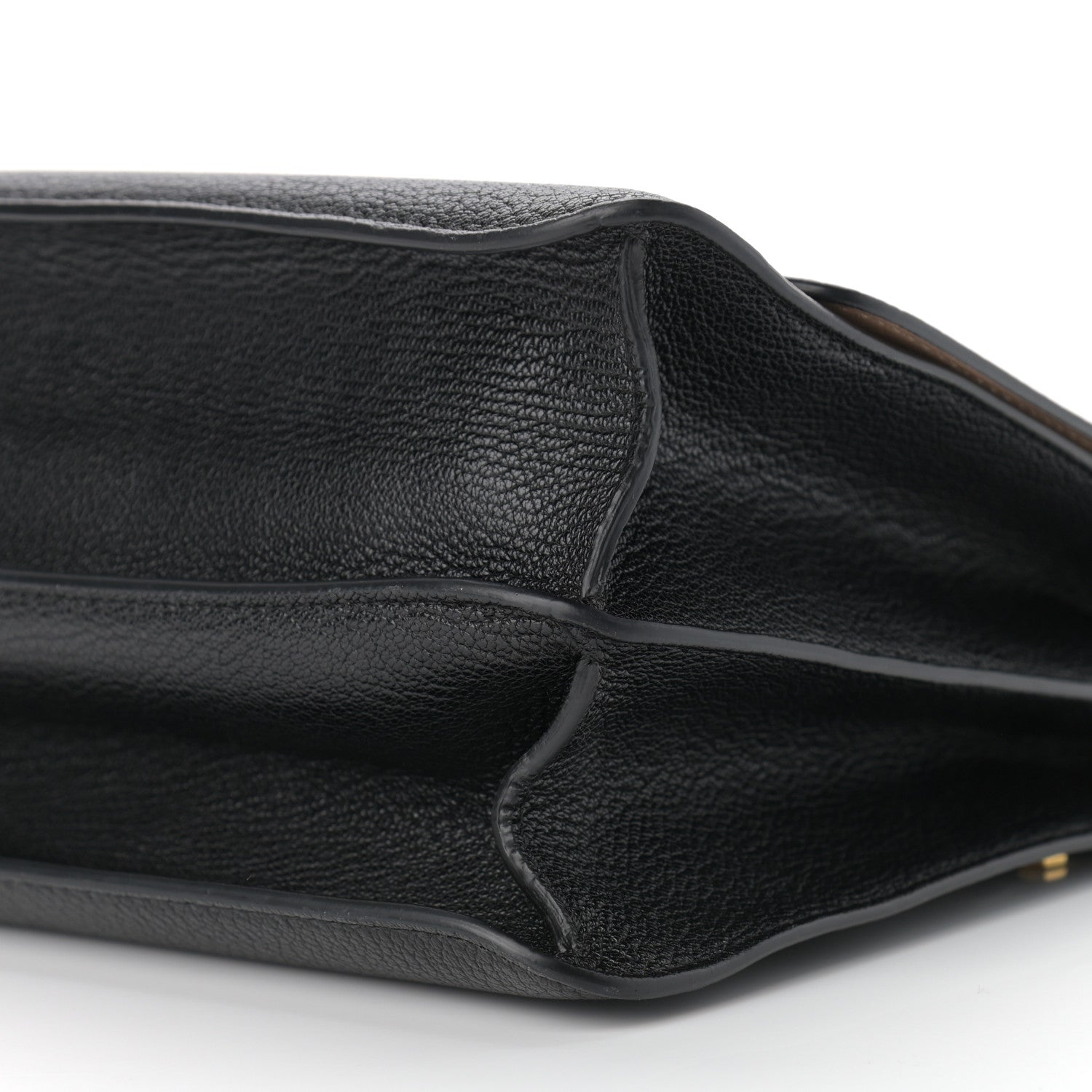 Burberry Goatskin Medium Alice Bag Optic Black 10 of 10