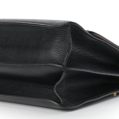 Burberry Goatskin Medium Alice Bag Optic Black 10 of 10