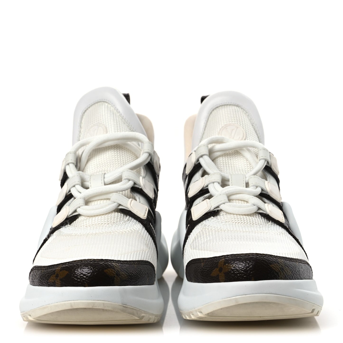 Patent Monogram LV Archlight Sneakers 39 White