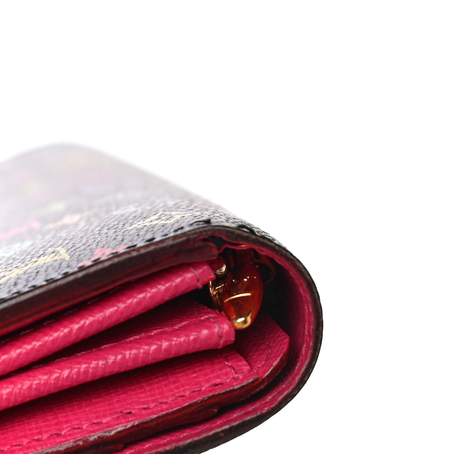 Louis Vuitton Monogram Multicolor Sarah Wallet Black Grenade 17 of 17