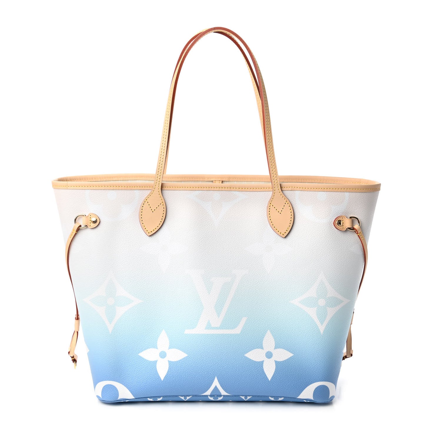 Monogram Giant By The Pool Neverfull MM Blue