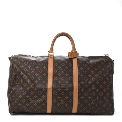 Louis Vuitton Monogram Keepall Bandouliere 55 1 of 13