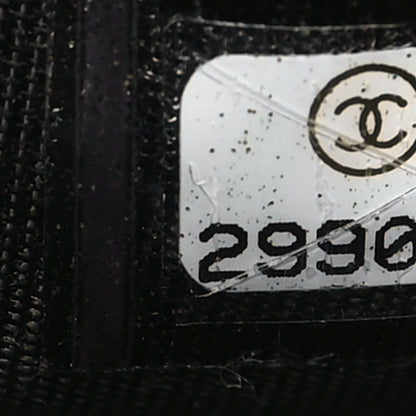 Chanel Calfskin Chain 20s Signe Wallet on Chain WOC Black 8 of 11
