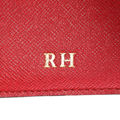 Louis Vuitton Damier Ebene Victorine Wallet Red 8 of 9
