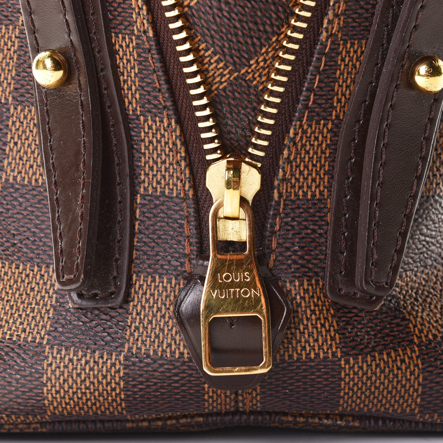 Louis Vuitton Damier Ebene Cabas Rivington 10 of 12