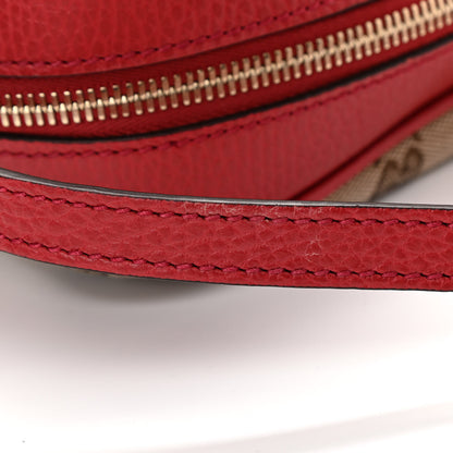 Gucci Monogram Mini Bree Messenger Bag Red 12 of 12