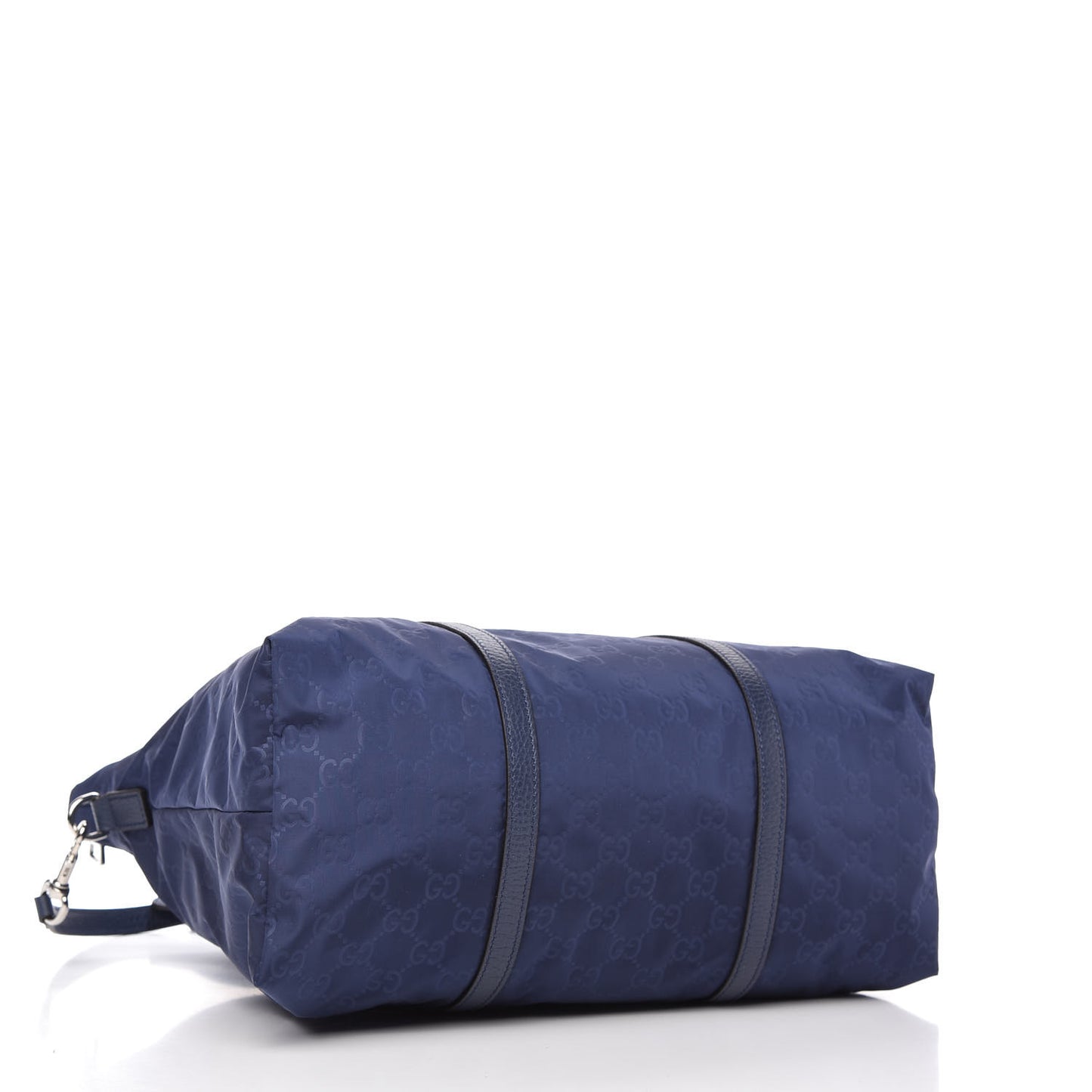 Nylon Monogram Zippered Tote Tide