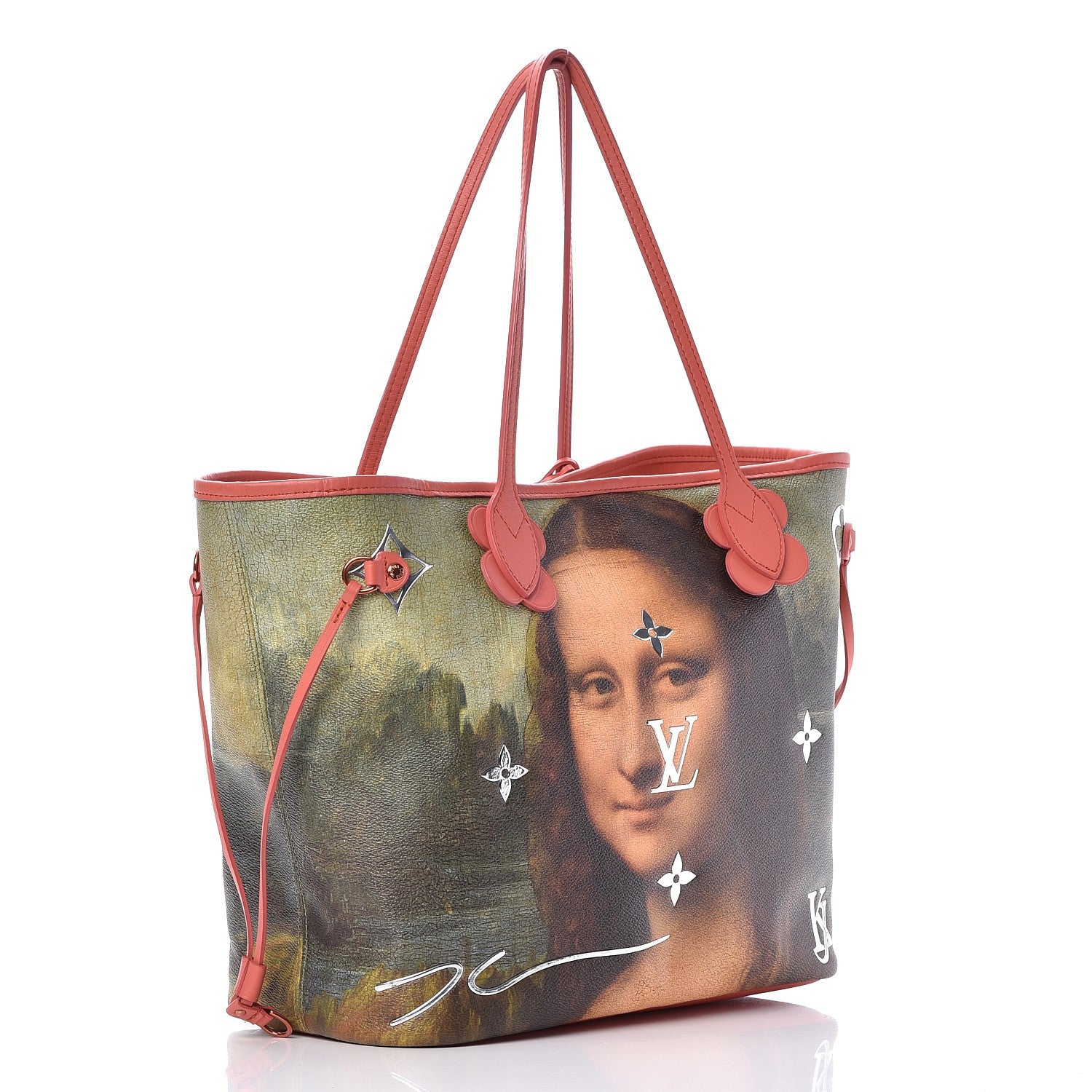 Louis Vuitton Masters Da Vinci Neverfull MM 3 of 9