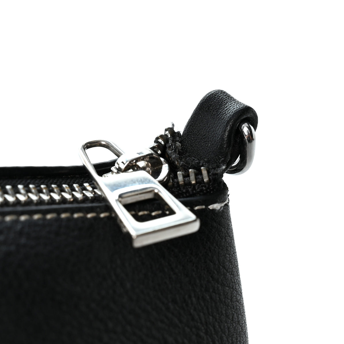Calfskin Mini Elephant Crossbody Bag Black