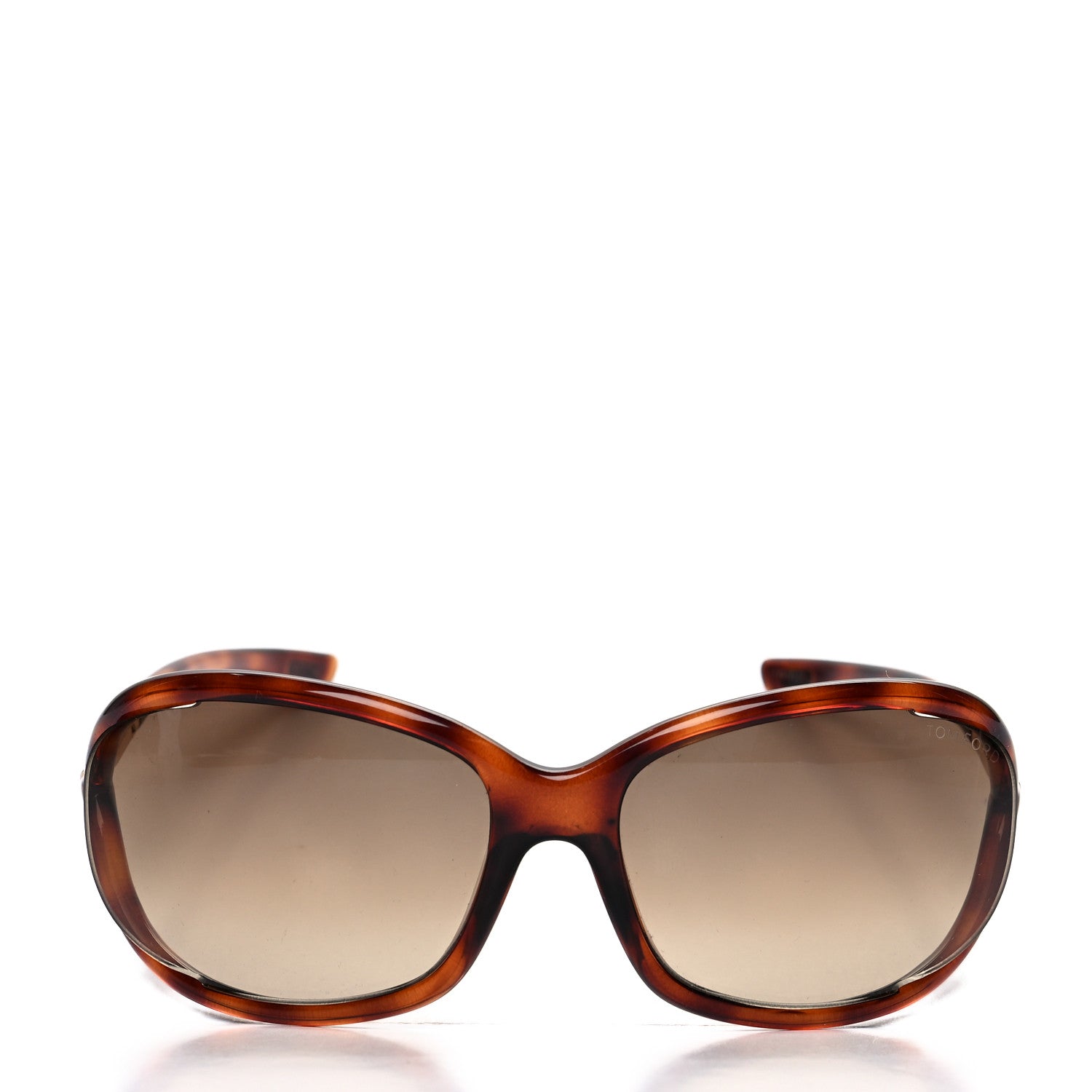 Tom Ford Jennifer Sunglasses TF8 Tortoise 2 of 6