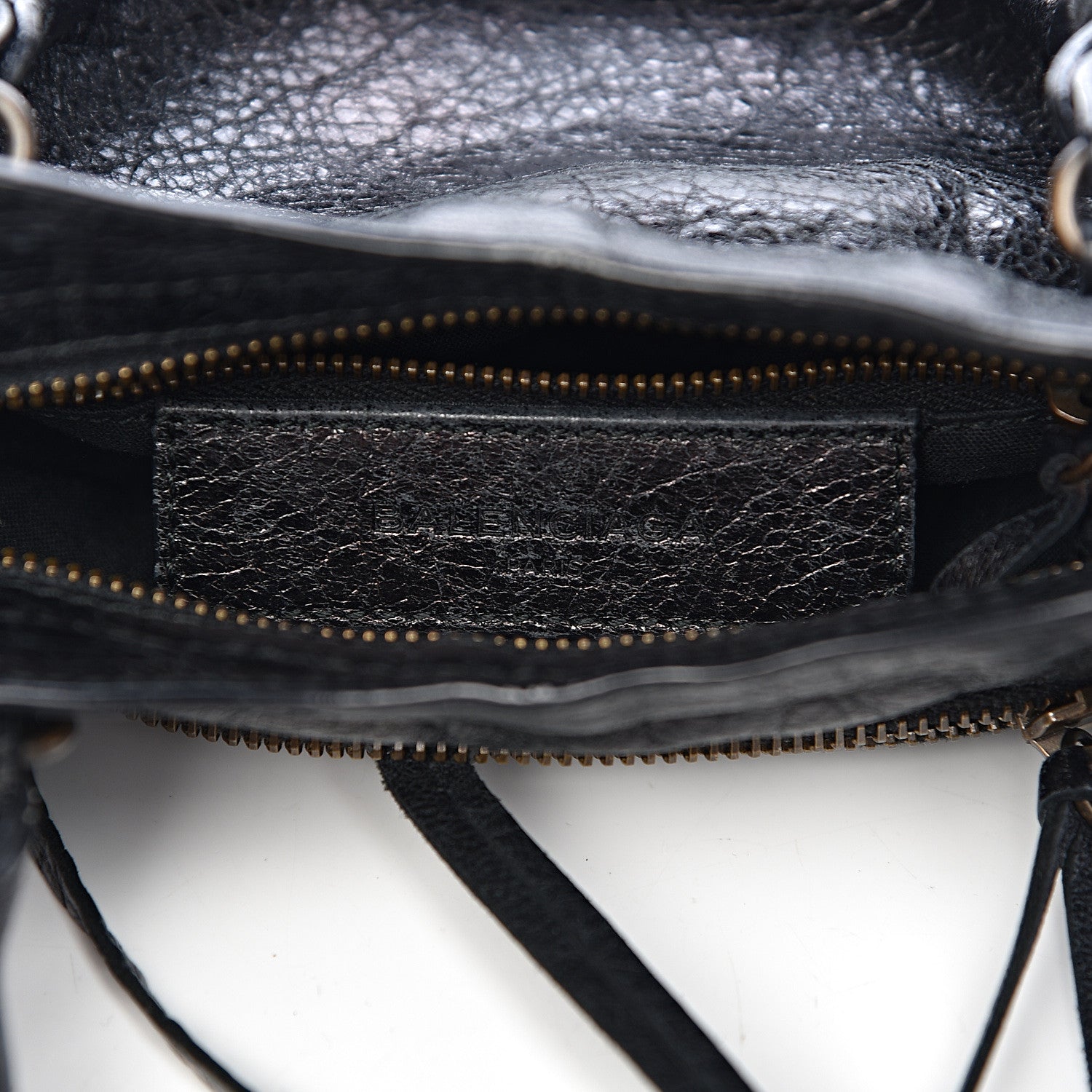 Balenciaga Agneau Classic Hardware Mini City Black 7 of 12