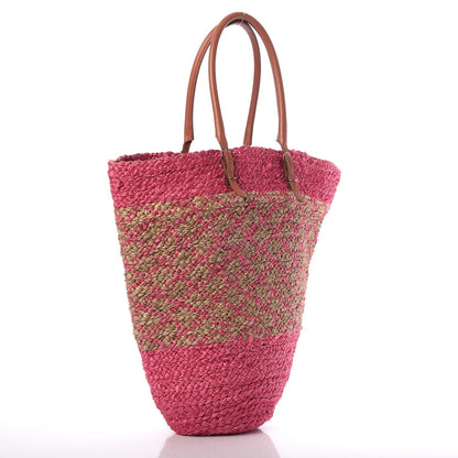 Balenciaga Panier Basket Tote Bag Pink Natural 3 of 7
