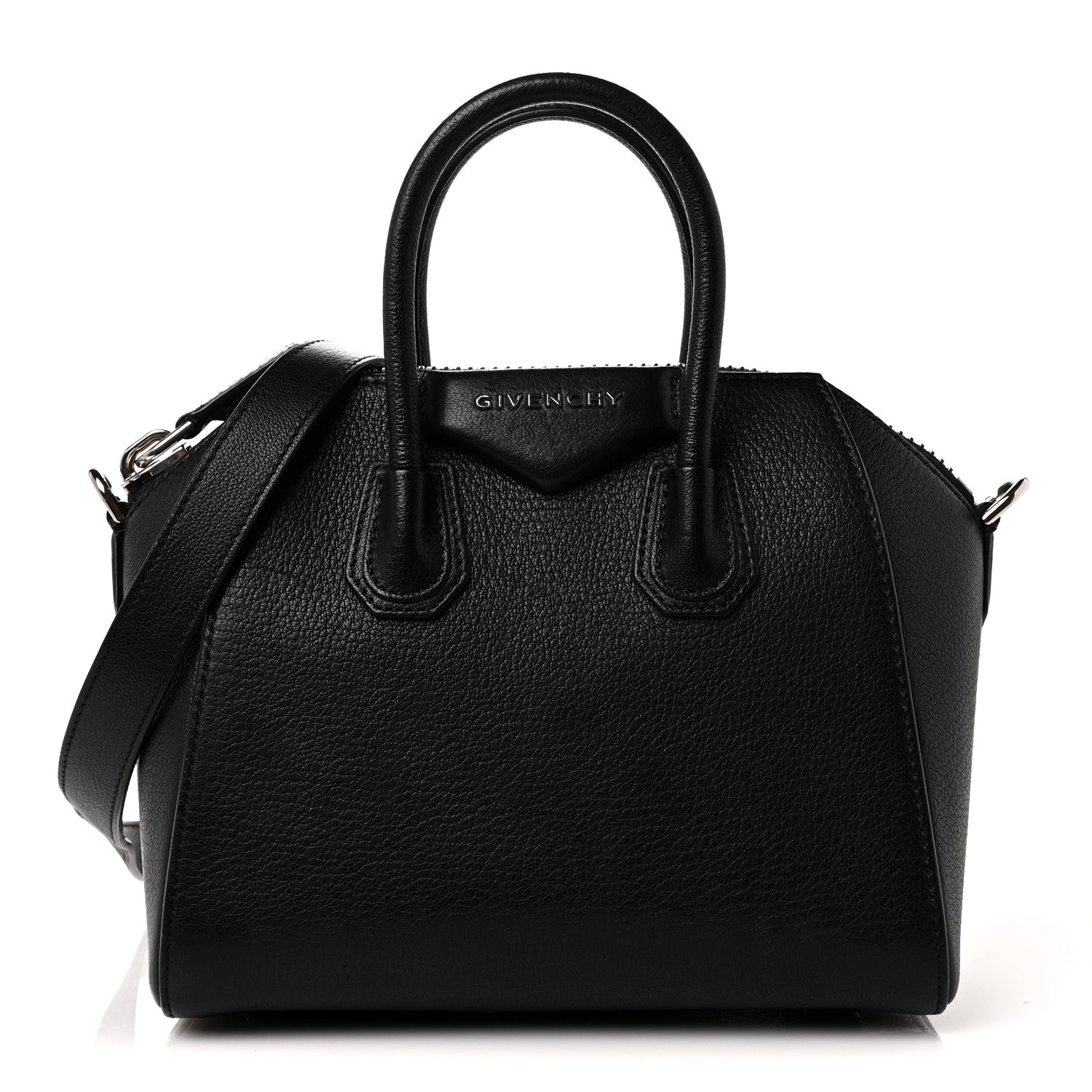 Givenchy Sugar Goatskin Mini Antigona Black 1 of 9