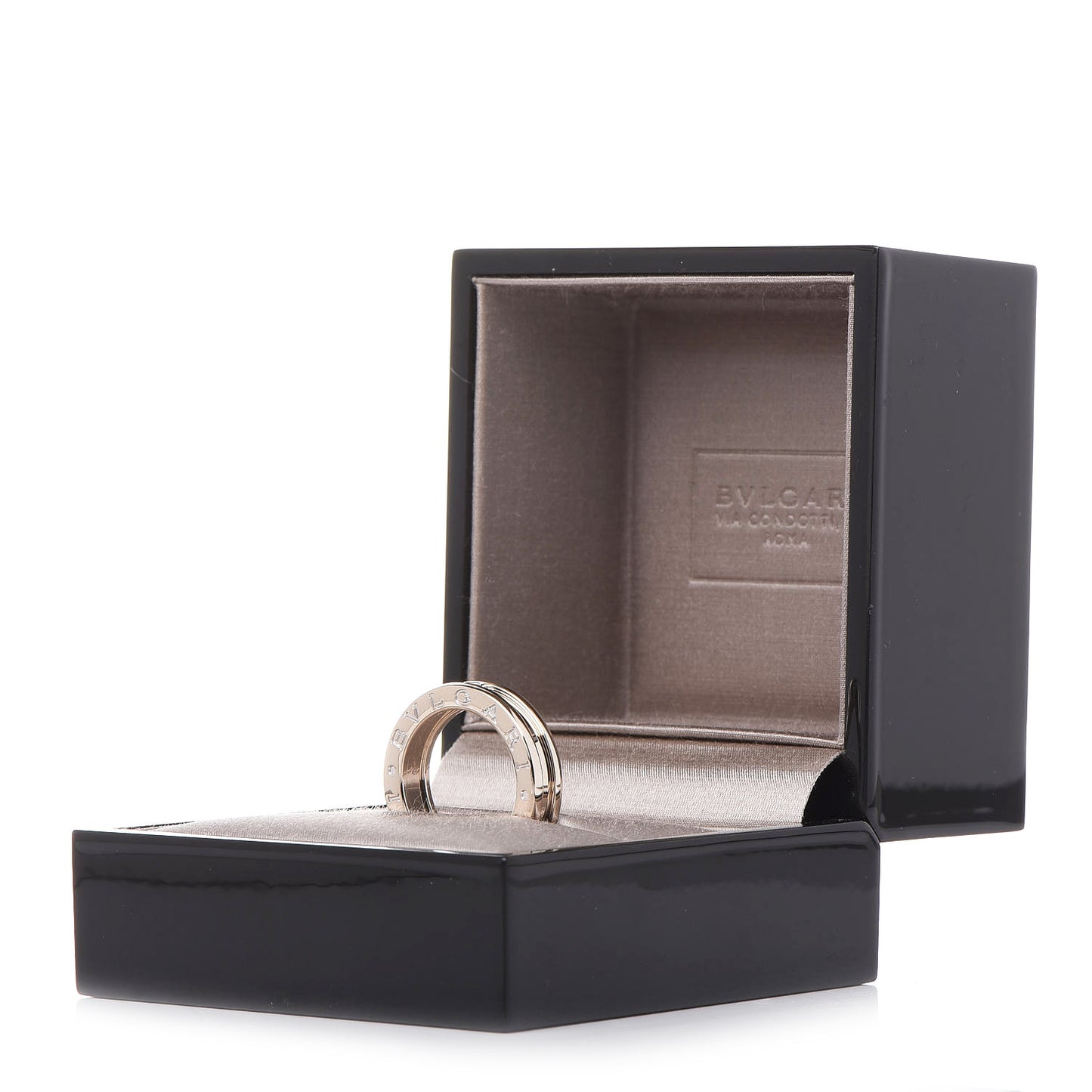 18K White Gold B.Zero1 One-Band Ring 48 4.5