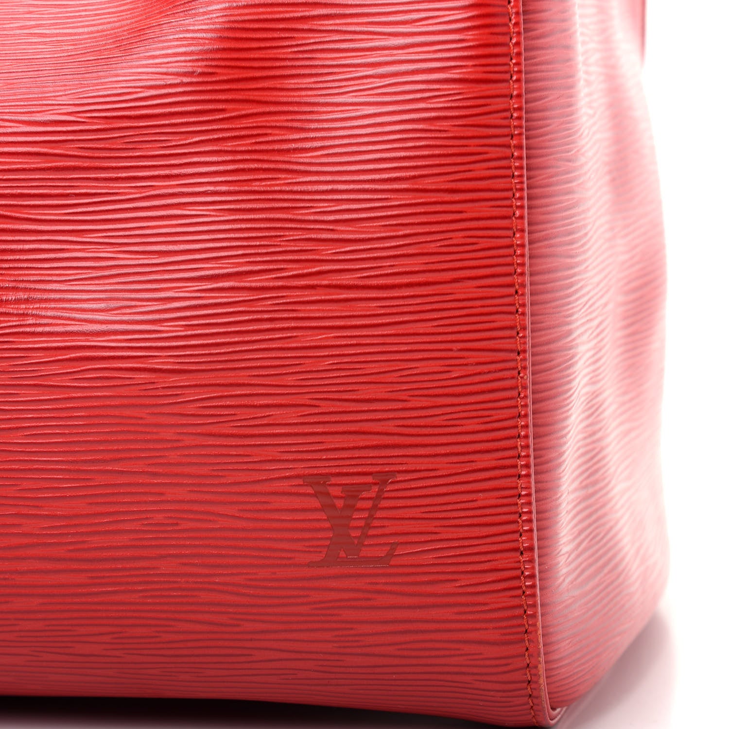 Louis Vuitton Epi Keepall 45 Castillan Red 9 of 9
