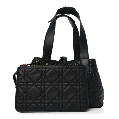 Christian Dior Calfskin Macrocannage Small Toujours Black 3 of 11