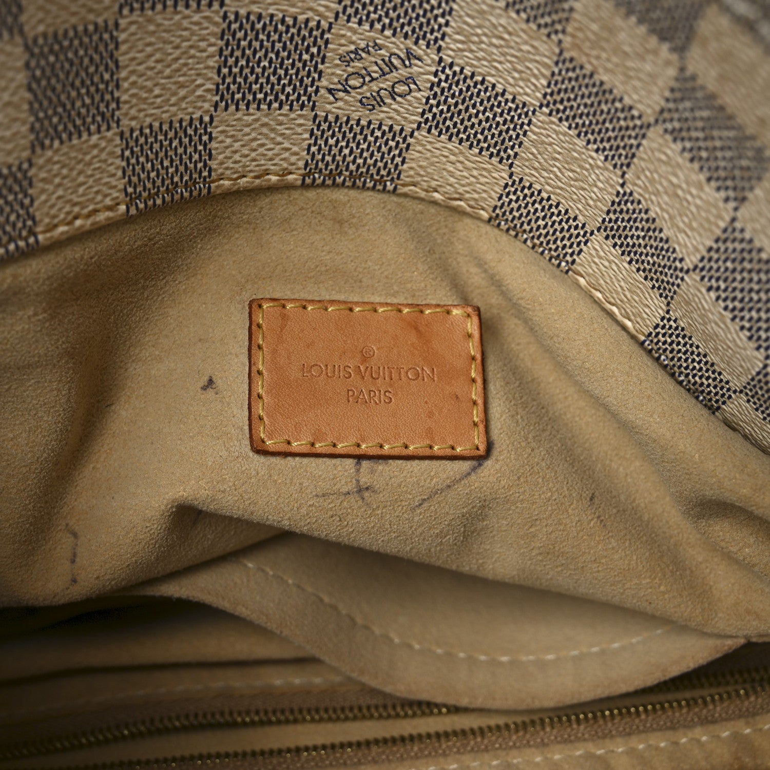 Louis Vuitton Damier Azur Artsy MM 6 of 10