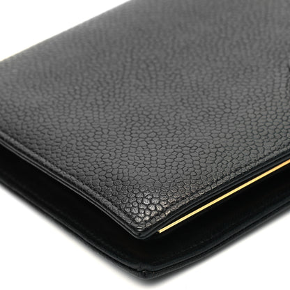Chanel Caviar Timeless CC French Wallet Black 9 of 9