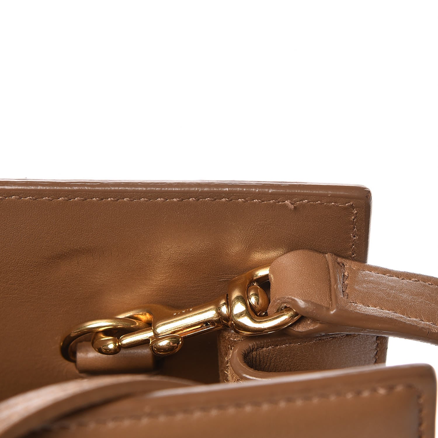 Saint Laurent Calfskin Small Sac De Jour Taupe 12 of 22