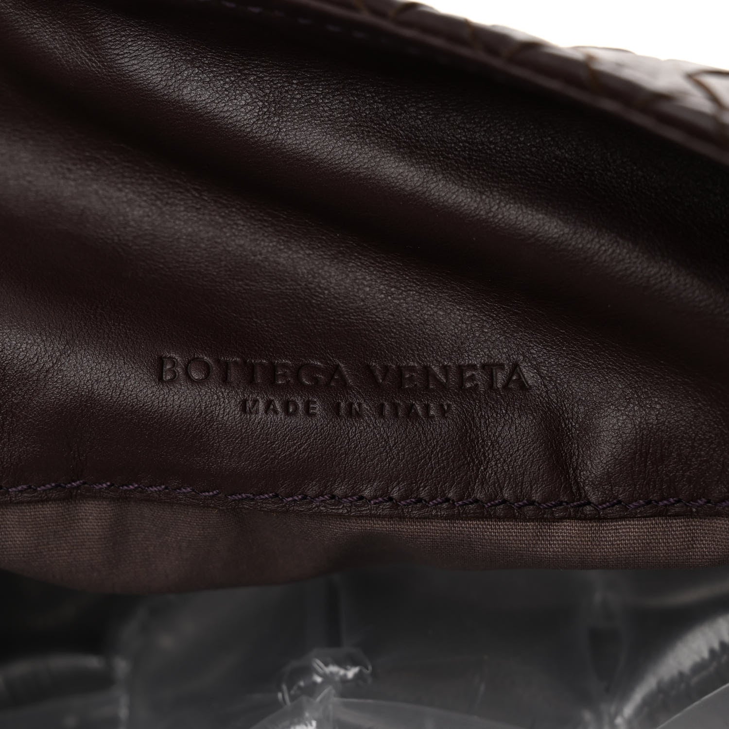Bottega Veneta Nappa Intrecciato Messenger Bag Ebano 6 of 9