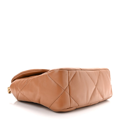 Chanel Lambskin Quilted Medium Chanel 19 Flap Brown 4 of 11
