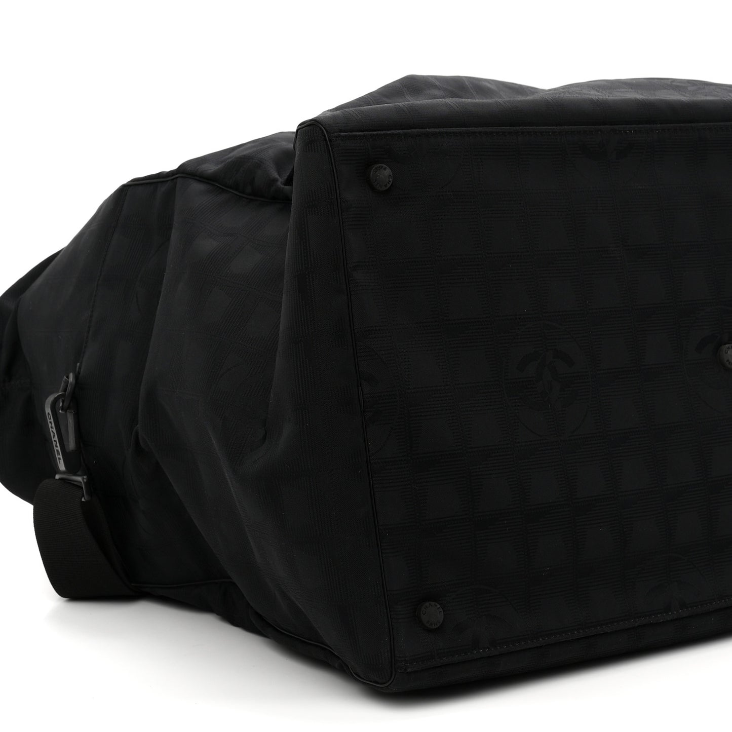 Nylon Travel Duffle Black