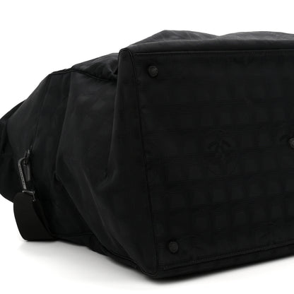 Chanel Nylon Travel Duffle Black 8 of 9