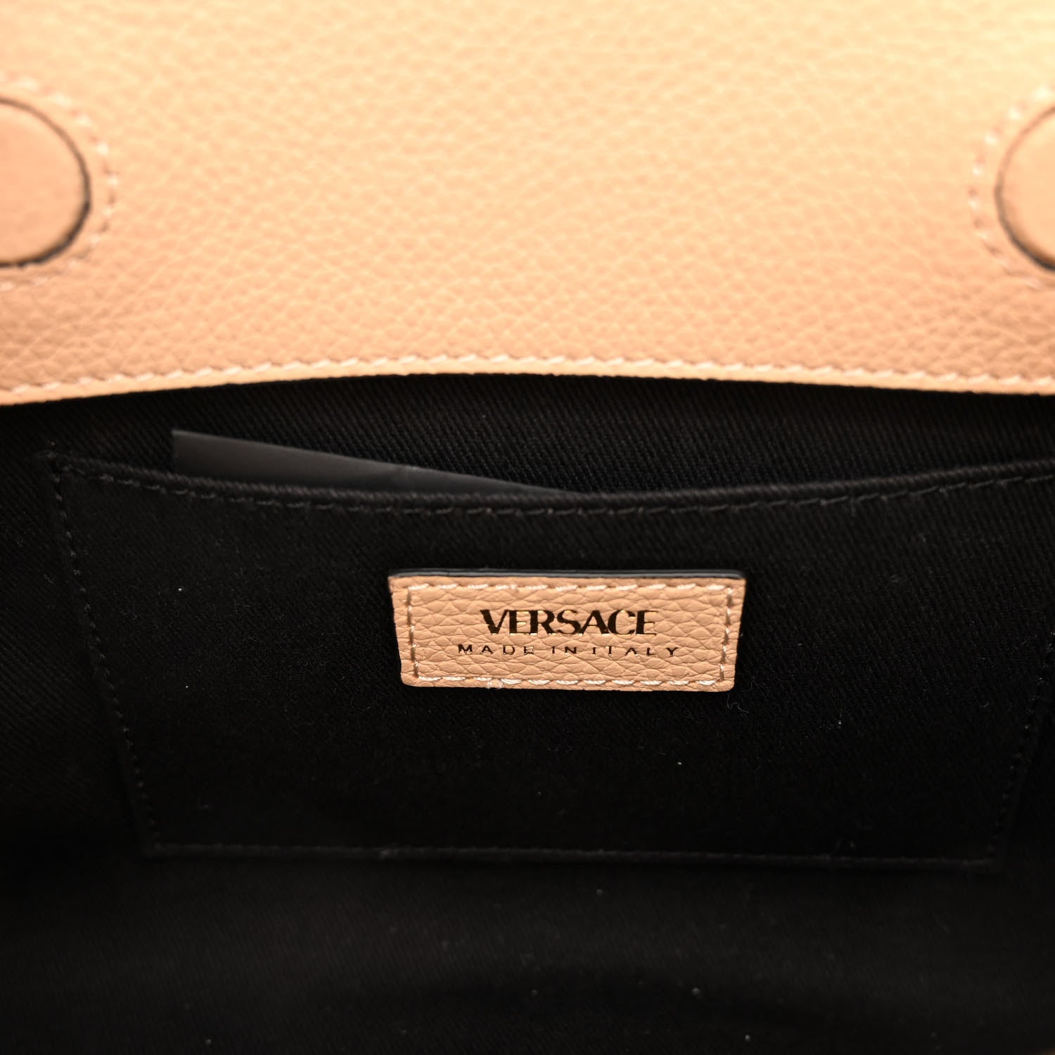 Versace Calfskin Vitello Virtus Hobo 6 of 9