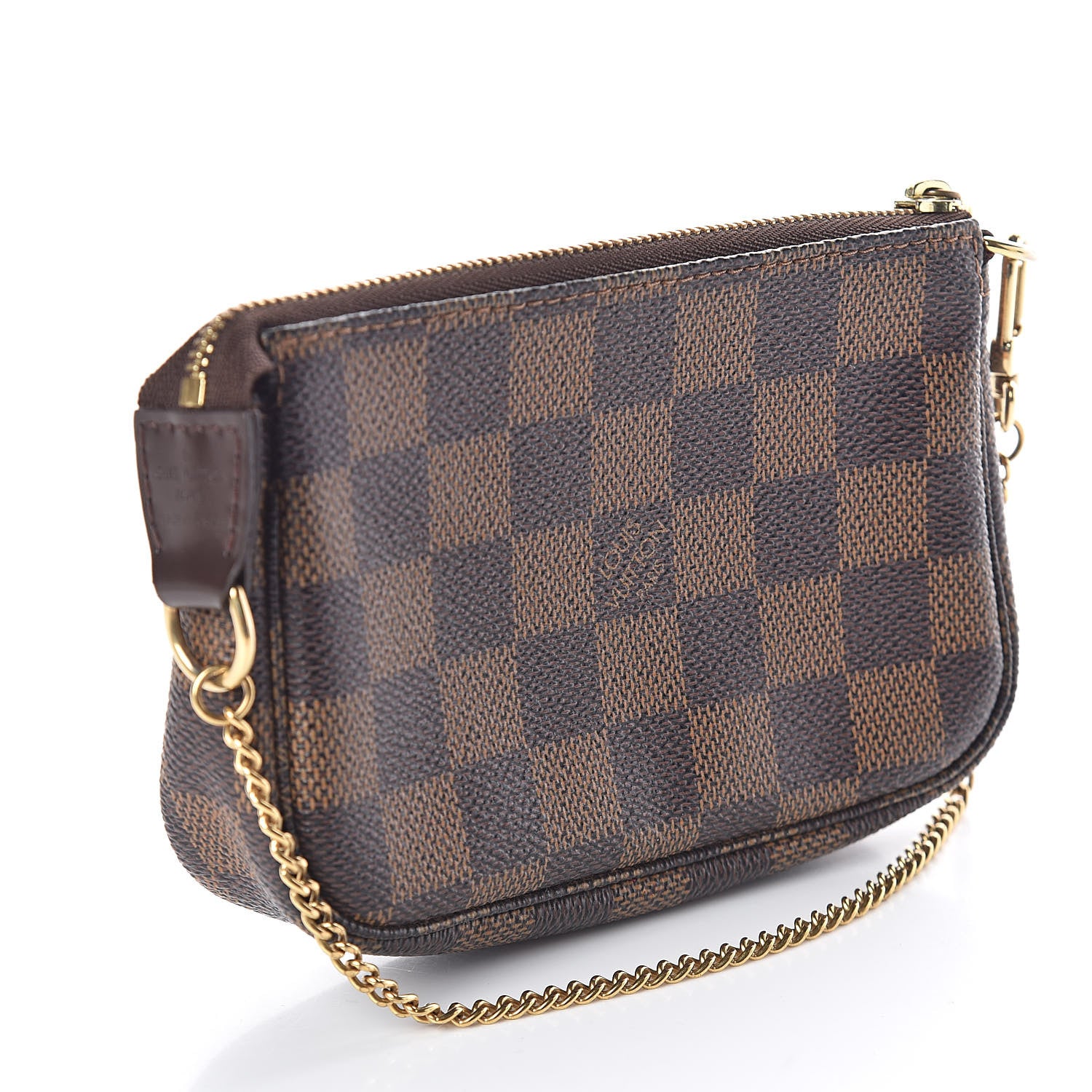 Louis Vuitton Damier Ebene Mini Pochette Accessories 3 of 6