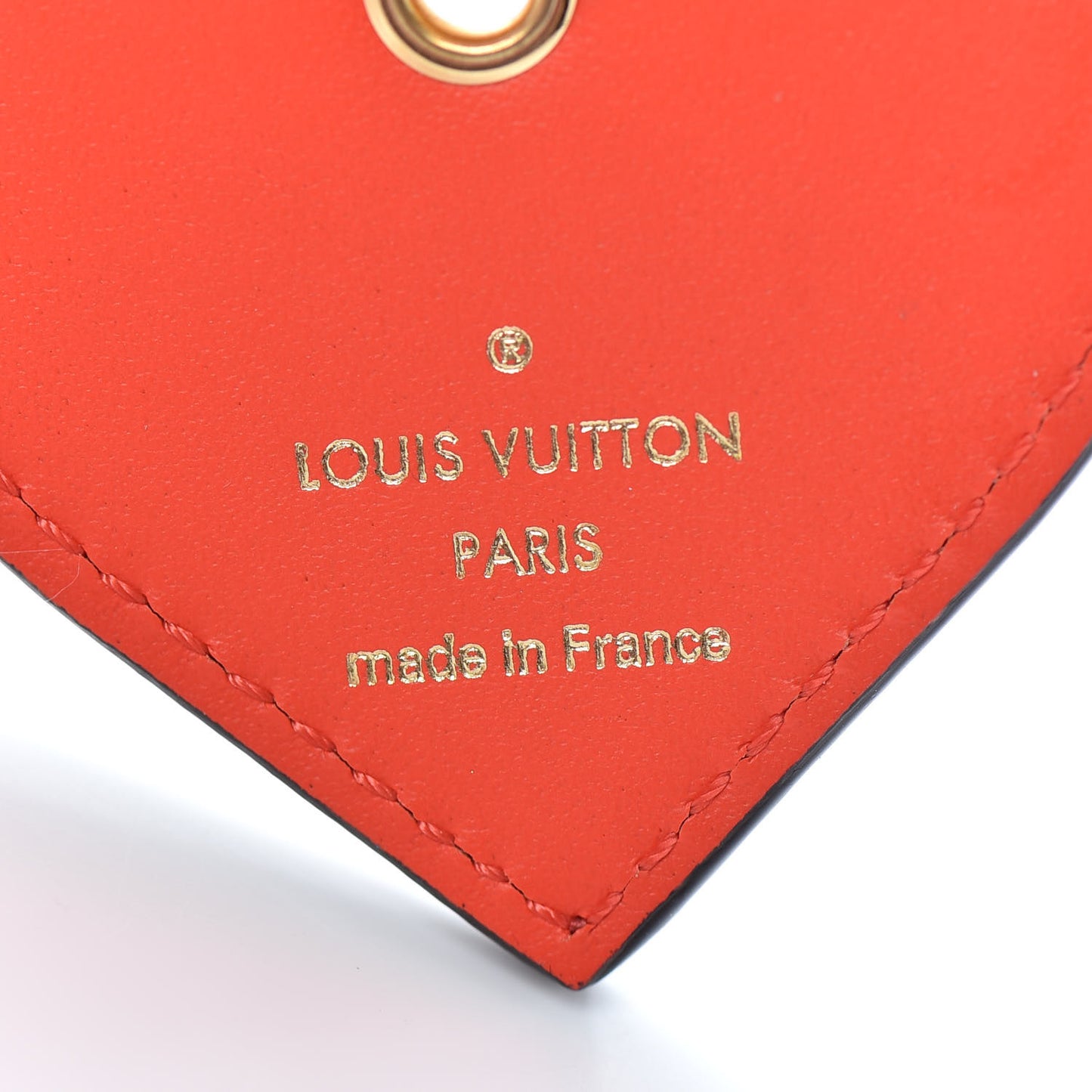 Vernis Degrade Love Lock Heart Key Holder Bag Charm Pink Red