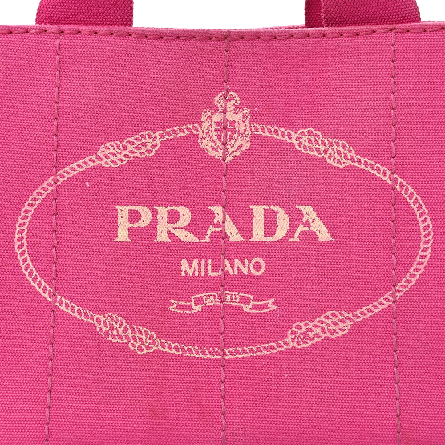 Canapa Small Logo Tote Fuxia