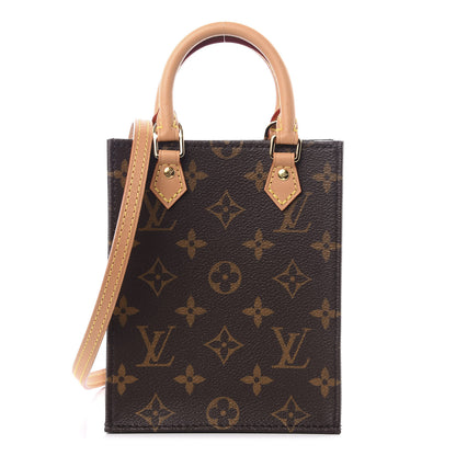 Louis Vuitton Monogram Petit Sac Plat 1 of 9