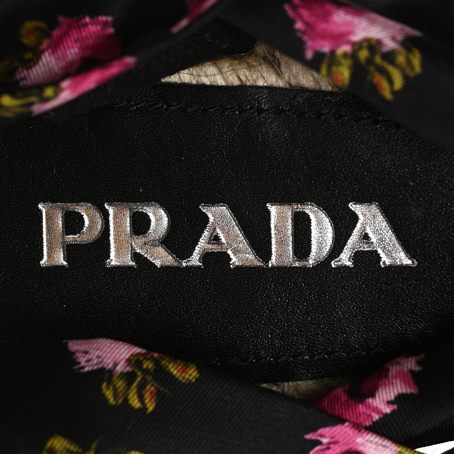 Prada Satin Printed Espadrille Sandals 36 Multicolor 8 of 8