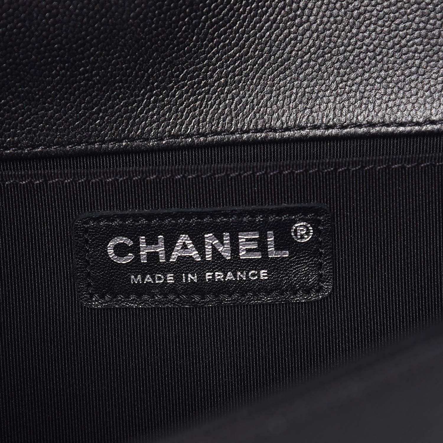 Chanel Caviar Quilted Medium Boy Flap So Black 6 of 11