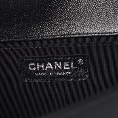 Chanel Caviar Quilted Medium Boy Flap So Black 6 of 11