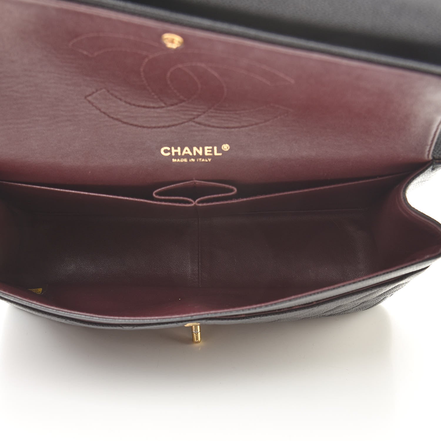 Chanel Caviar Quilted Jumbo Double Flap Black 5 of 13