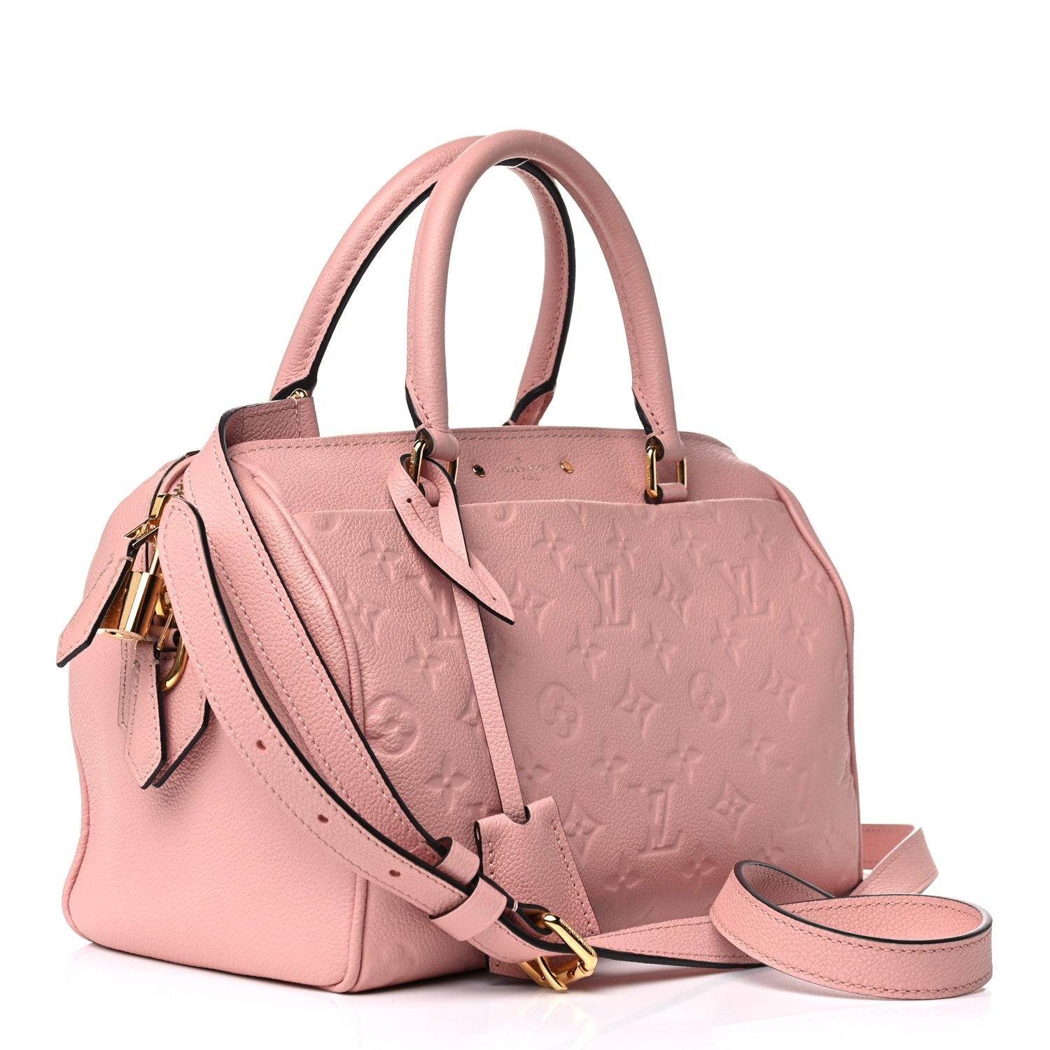 Louis Vuitton Empreinte Speedy Bandouliere 25 NM Rose Poudre 3 of 12