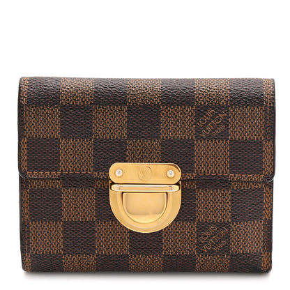 Louis Vuitton Damier Ebene Koala Compact Wallet 1 of 8