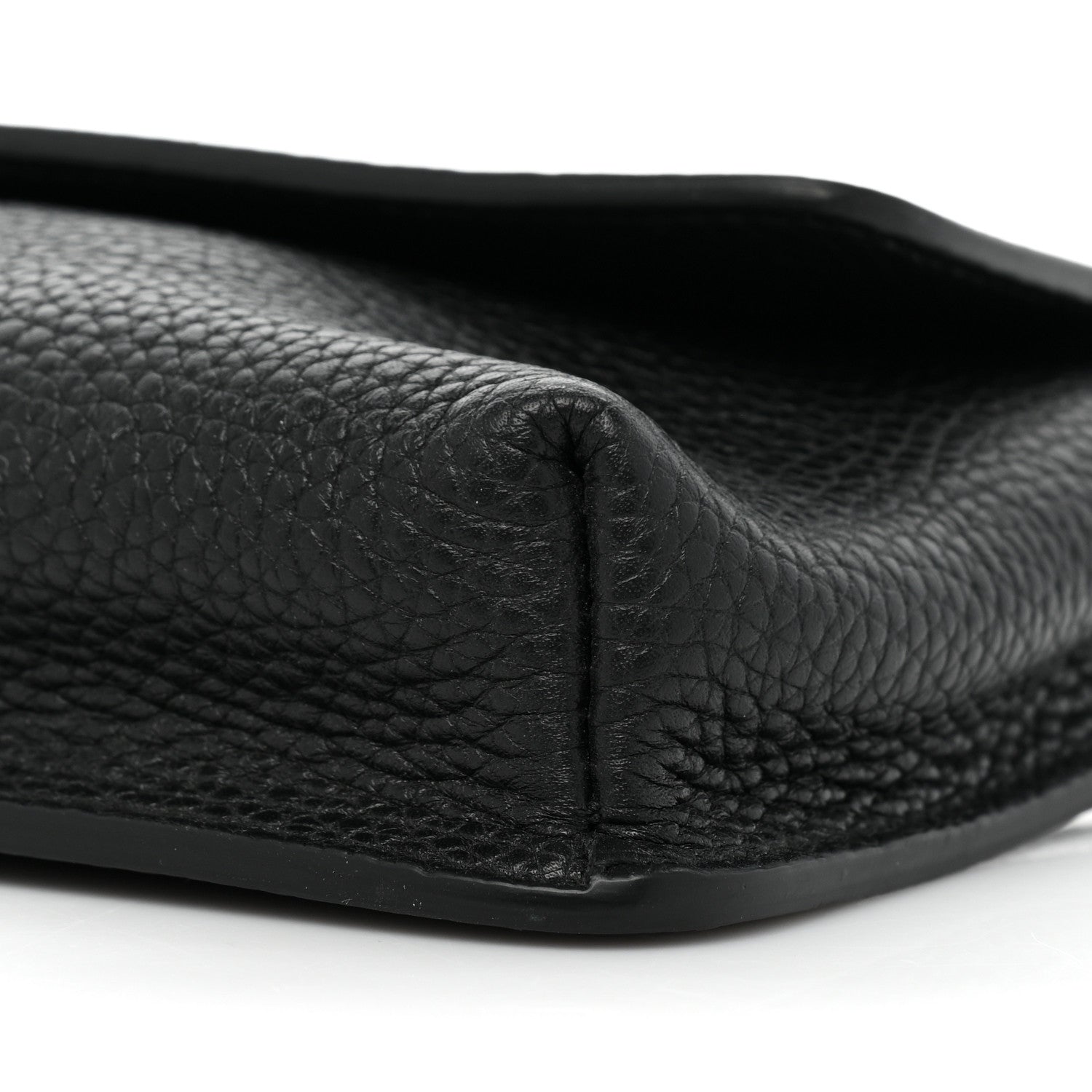 Gucci Pebbled Calfskin Soho Flap Belt Bag Black 8 of 12