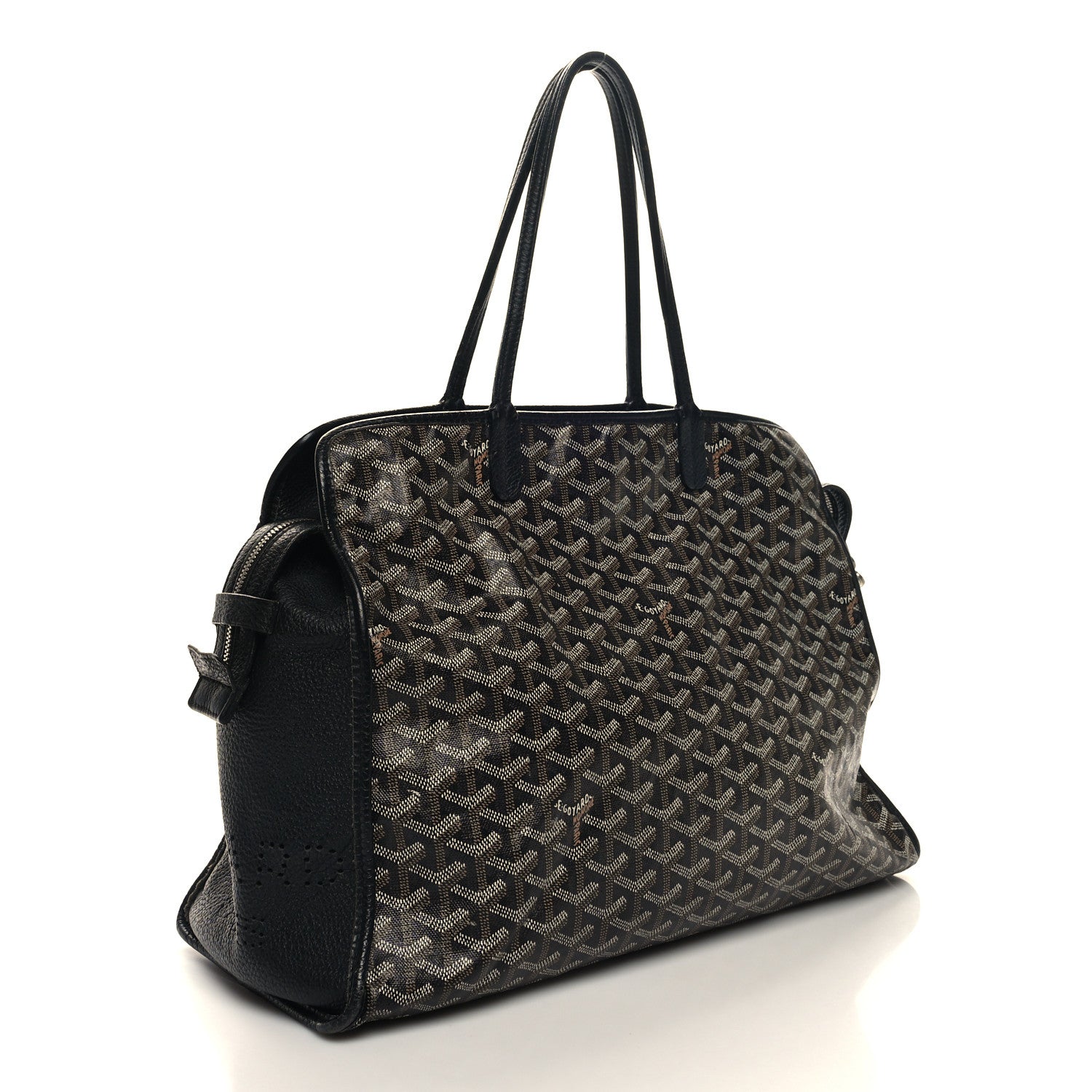 Goyard Goyardine Sac Hardy Pet Carrier PM Black 4 of 16