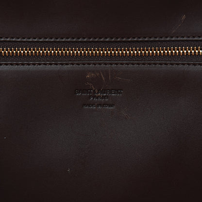 Saint Laurent Raffia Calfskin Medium Panier Tote 7 of 10