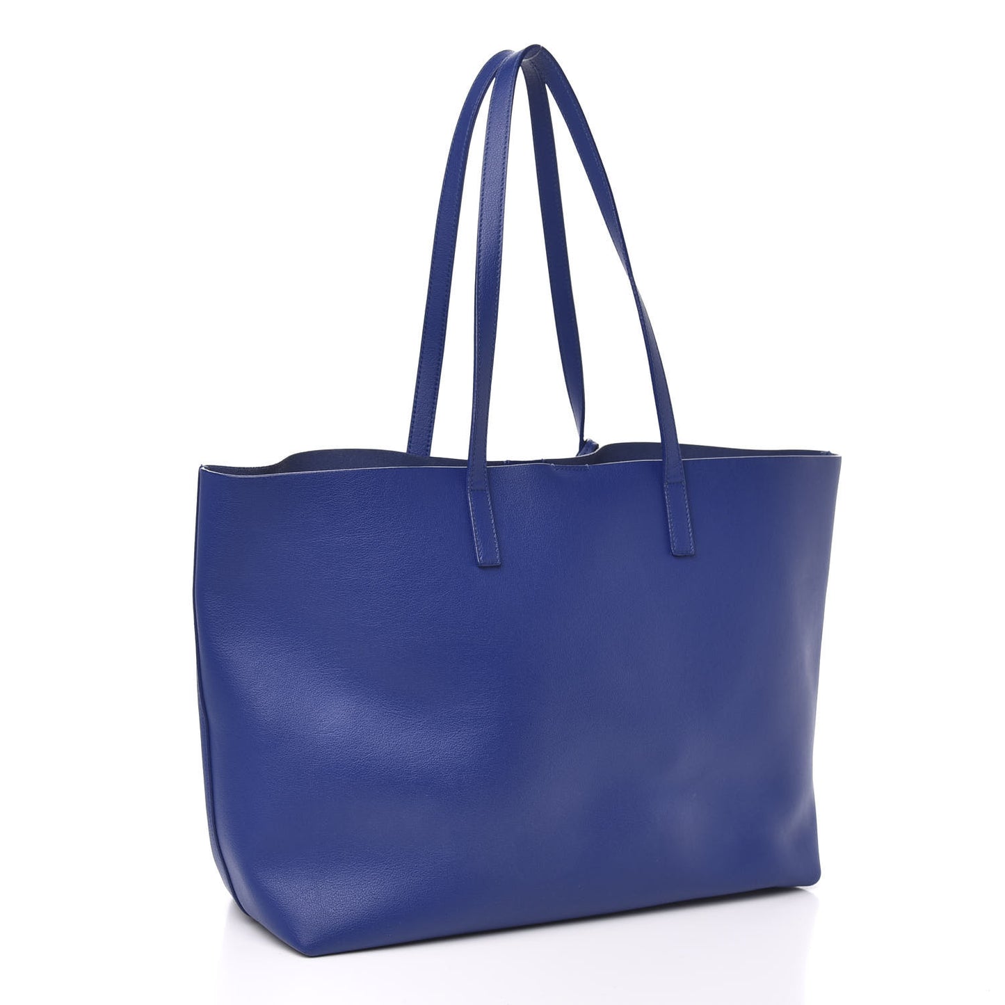 Calfskin Large Shopping Tote Ultramarine