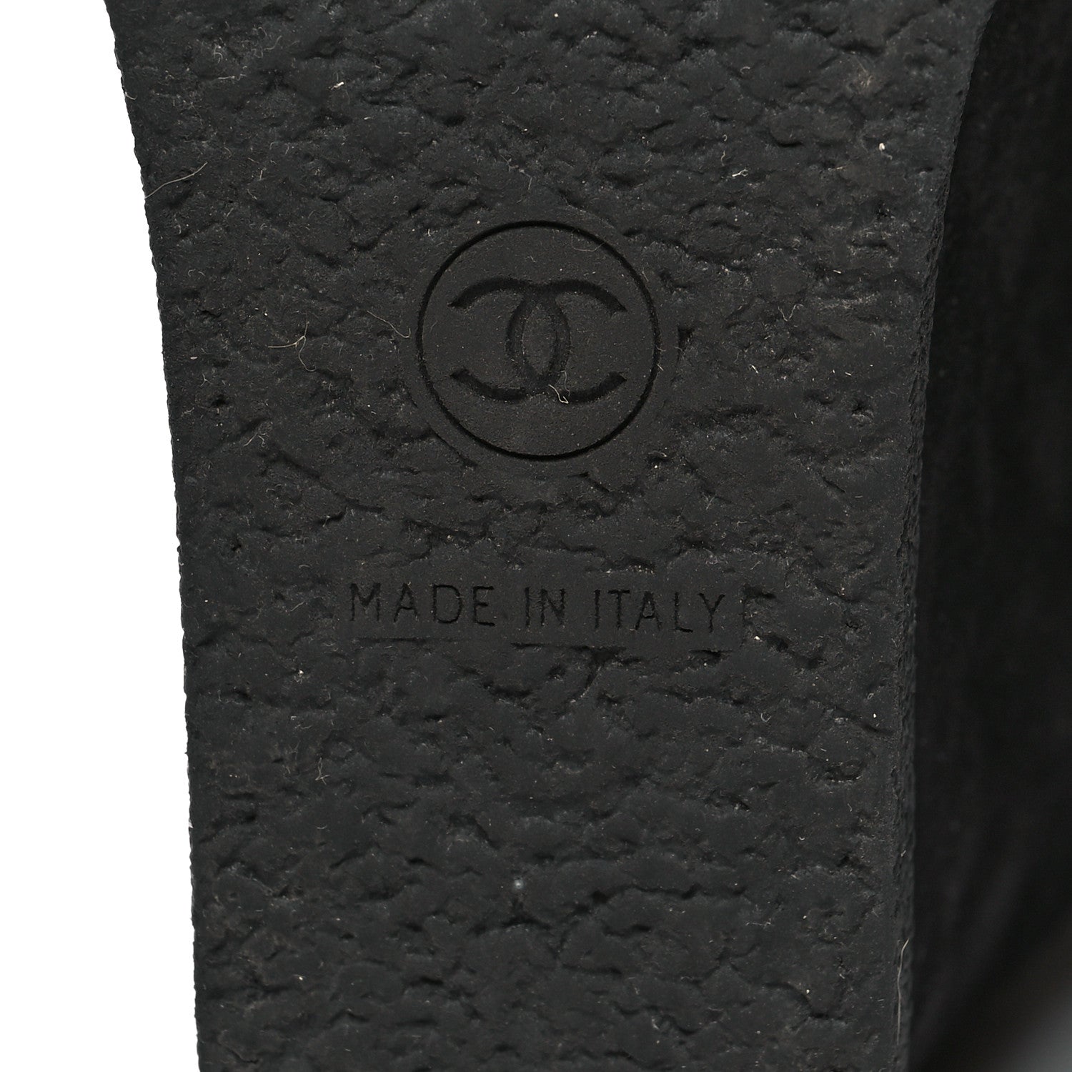 Chanel Suede Calfskin Chain Around High Boots 37.5 Black 6 of 6