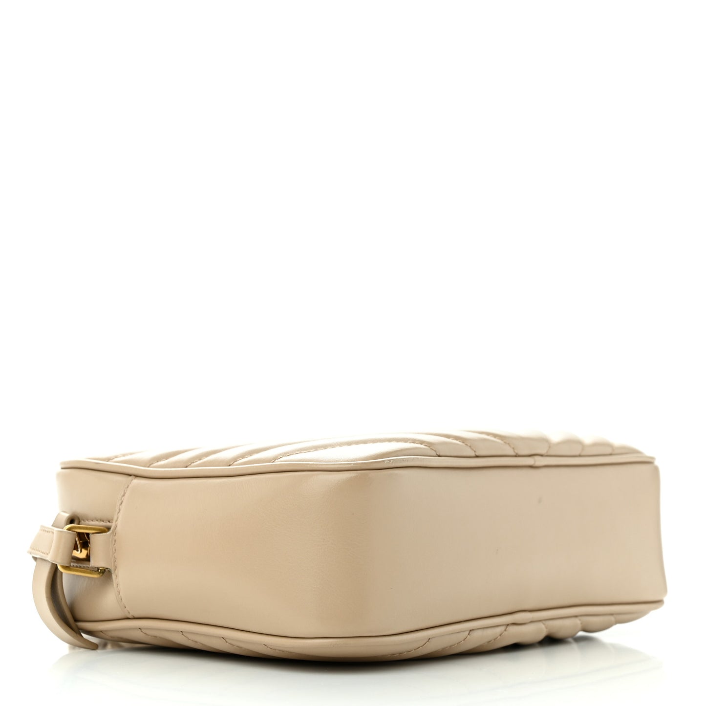 Calfskin Matelasse Monogram Lou Camera Bag Dark Beige